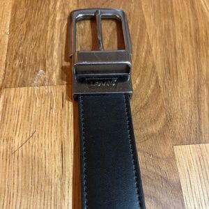 Men’s Reversible Black/Brown Leather Belt